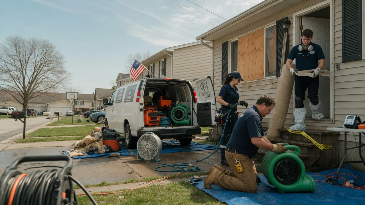 Water Damage Restoration in Goldsmith, TX near me